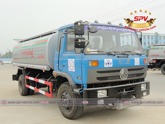 4X2  Fuel Tank Truck Dongfeng, capacity: 12,000 litres